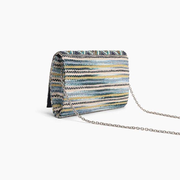 Grecian Nights Evil Eye Clutch Purse America & Beyond Bag NWT - Picture 4 of 5